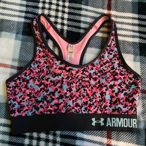 Multicolored Under Armor Sportsbra